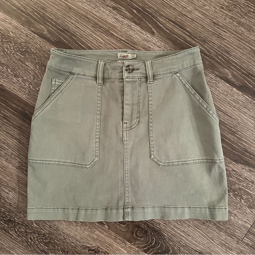 Faherty Utility Mini Skirt